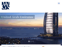 Tablet Screenshot of dubai-offshore.com